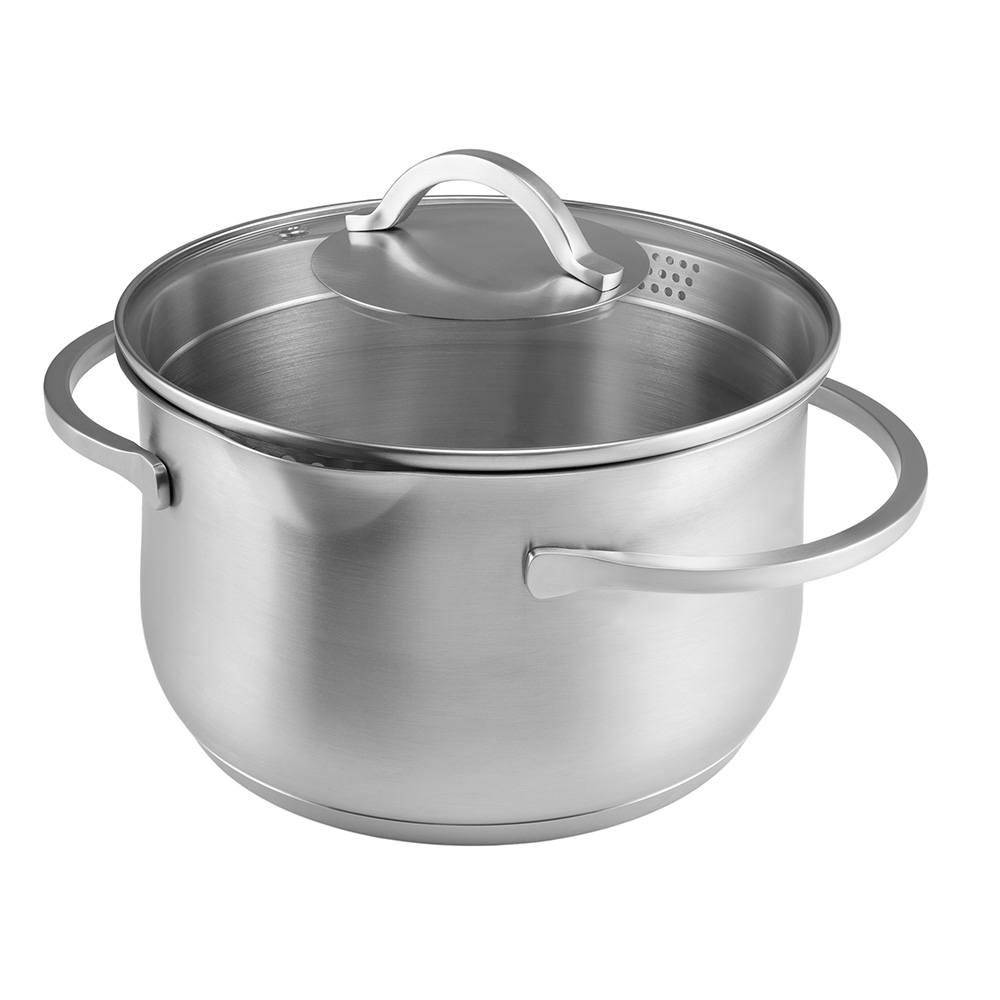 Stainless Steel Cooking Pot with Lid